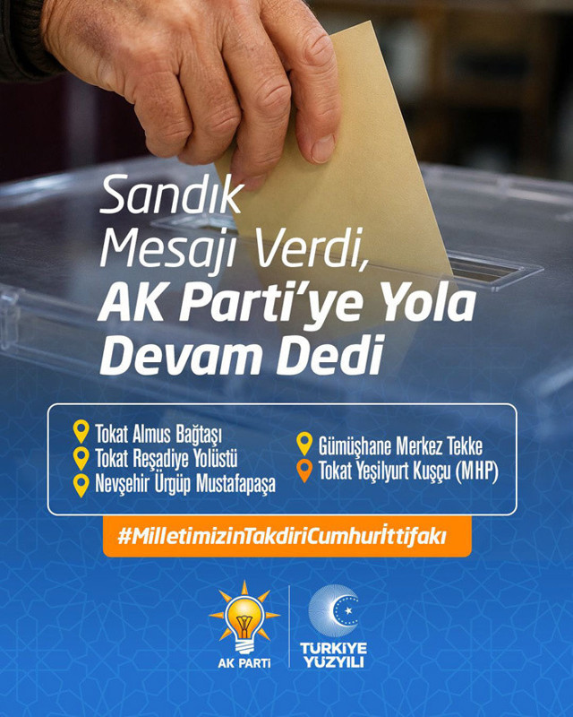 AK Partili İnan'dan seçim sonuçları değerlendirmesi: Rüşvet İttifakı'na karşı net bir zafer kazanmıştır - Resim: 0