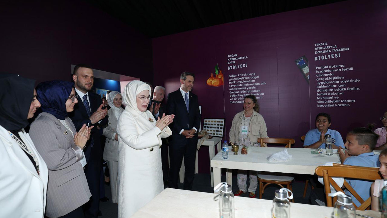 Emine Erdoğan, Sıfır Atık Forumu’nun açılışında konuştu
