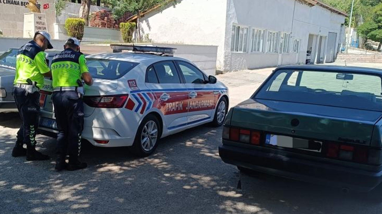 Yozgat’ta drift atan 2 sürücüye 560 bin lira ceza